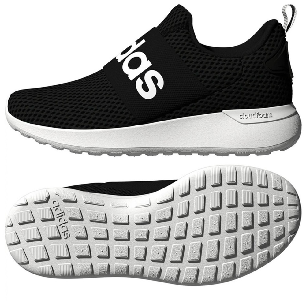 Adidas Kids Black and White Sneakers